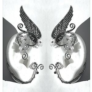 Elf ears elvin earrings silver